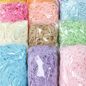 Colored Crinkle Paper Shredded Filler (Gift Box Packaging)