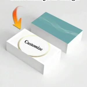 Custom Design Business Cards – Just Print Your Design (Standard Size)
