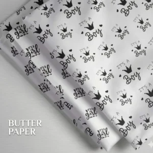 Custom Printed Butter Paper Sheets