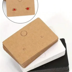 Blank Earring Display Cards