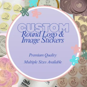 Custom Logo Stickers (Round)