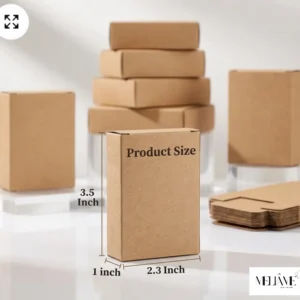 Eco-Friendly Craft Soap Box – 2.3×1.1×3.5 Inches – Perfect for Gifts & Handmade Soaps